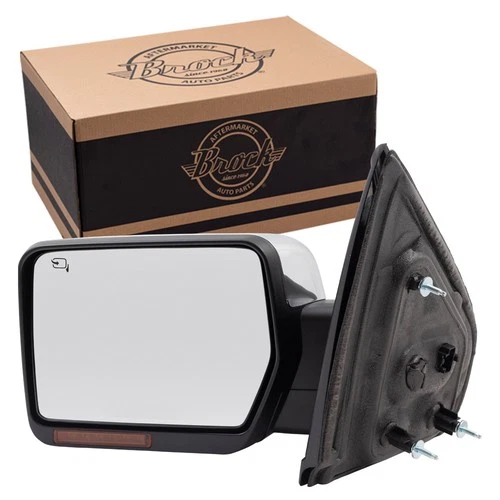 For 2009-2014 F-150 Power Mirror Reflector Pedestal Type Turn Signal Indicator
