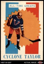 1960 Topps #46 Cyclone Taylor All-Time Greats Millionaires HOF 7 - NM