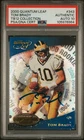 2000 QUANTUM LEAF TB12 COLLECTION #343 TOM BRADY RC PSA AUTHENTIC DNA AUTO 10