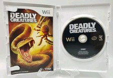 Deadly Creatures - (Nintendo Wii, 2009) *CIB* Great Condition* Tested!