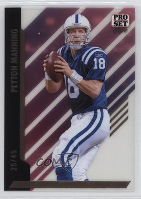 2024 Leaf Pro Set Pure Holo Bronze Spectrum 25/49 Peyton Manning #86 HOF u4w