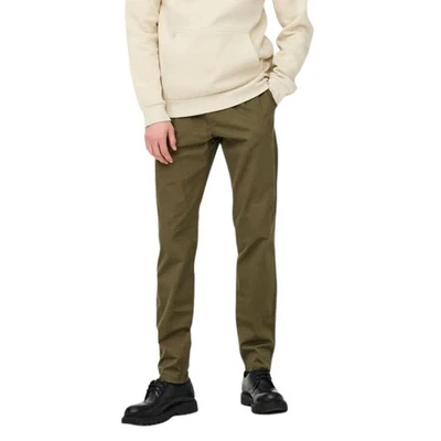 Only&Sons Onscam Pantalón Chino Hombre Verde W28 - Imagen 1 de 4
