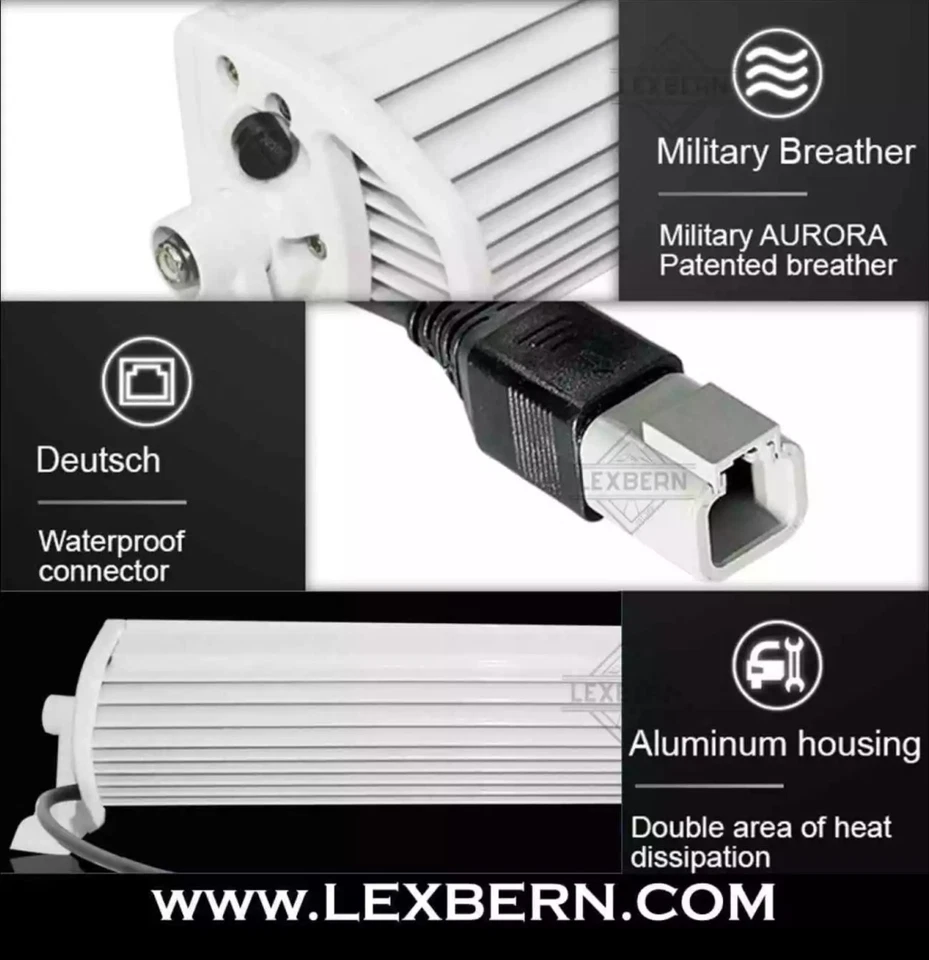 (Faltan soportes) Barra de luz LED curva Aurora Marine 30 pulgadas - 25.680 lúmenes Foto 3 de 4