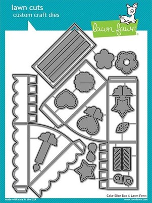 Lawn Fawn, lawn cuts/ Stanzschablone, cake slice box