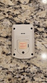 SEGA Dreamcast VMU Memory Card Screen White HKT-7000 TESTED WORKING