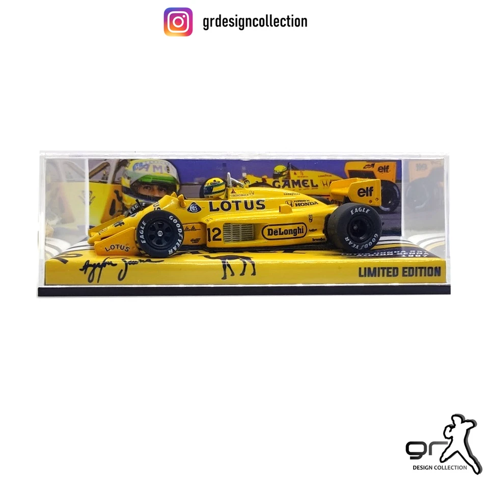 Ayrton Senna - Lotus 99T - F1 GP 1987 / Altaya - IXO / 1:43 - Immagine 2 di 4