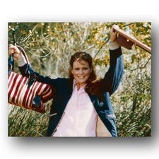 Marthe Keller Photo 8x10 1976 Le Guepier Film Set Waist Up Still