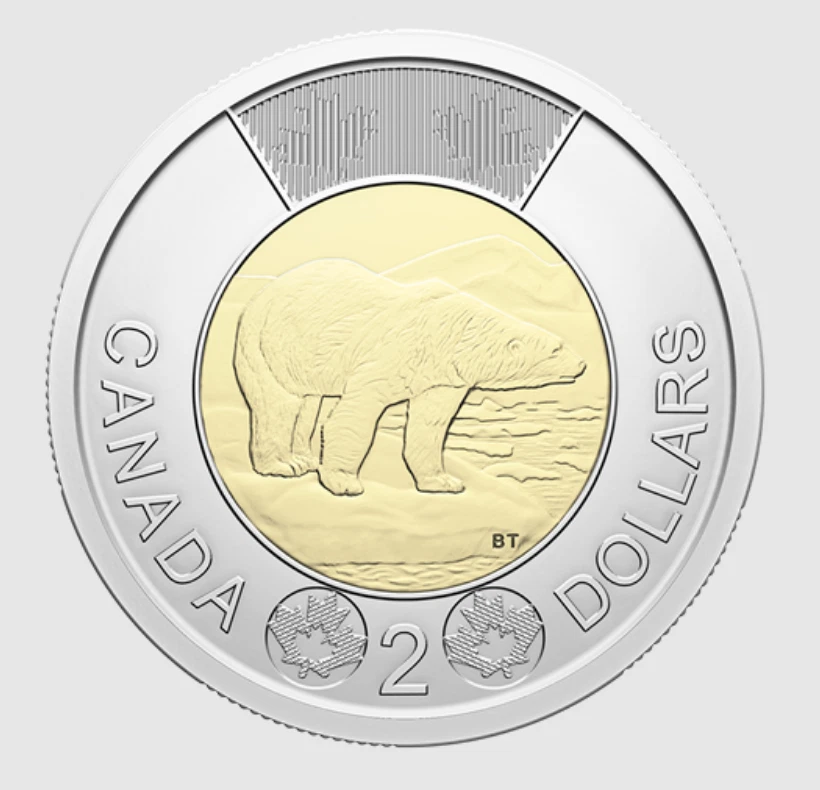 2026 Canada $2 Toonie 30th anniversary - winnipeg mint mark - from roll - Image 3 of 3