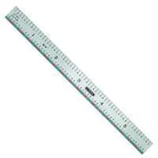 NEW GENERAL TOOLS 616 STAINLESS STEEL 6" FLEX EDGE STRAIGHT EDGE RULER TOOL