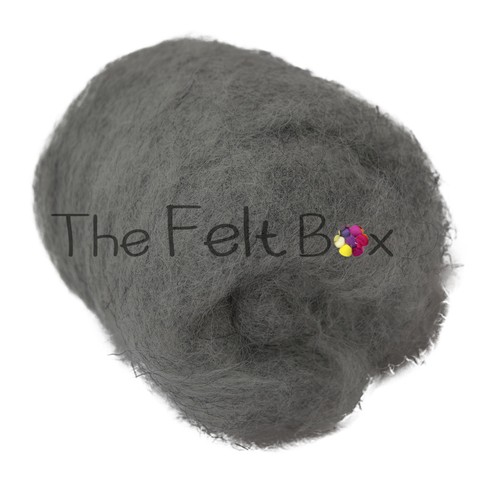 Carded Felting Wool Needle 3D Brown Grey White Black Green Blue Batt The FeltBox - Picture 4 of 163