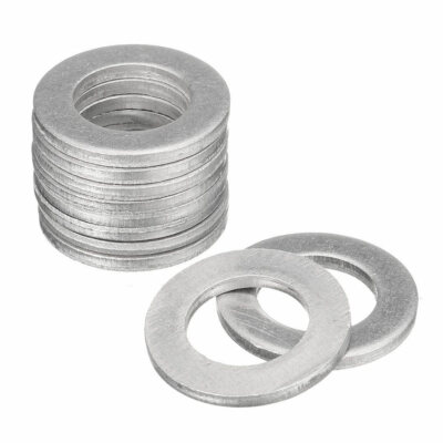 Pack Of 10 Copper Crush Washers CU41F - Oil Drain Plug Gaskets For Acura & Honda Vehicles