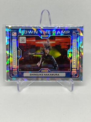 2024 Panini WWE Photogenic #5 Shinsuke Nakamura Down The Ramp /75 Diamond