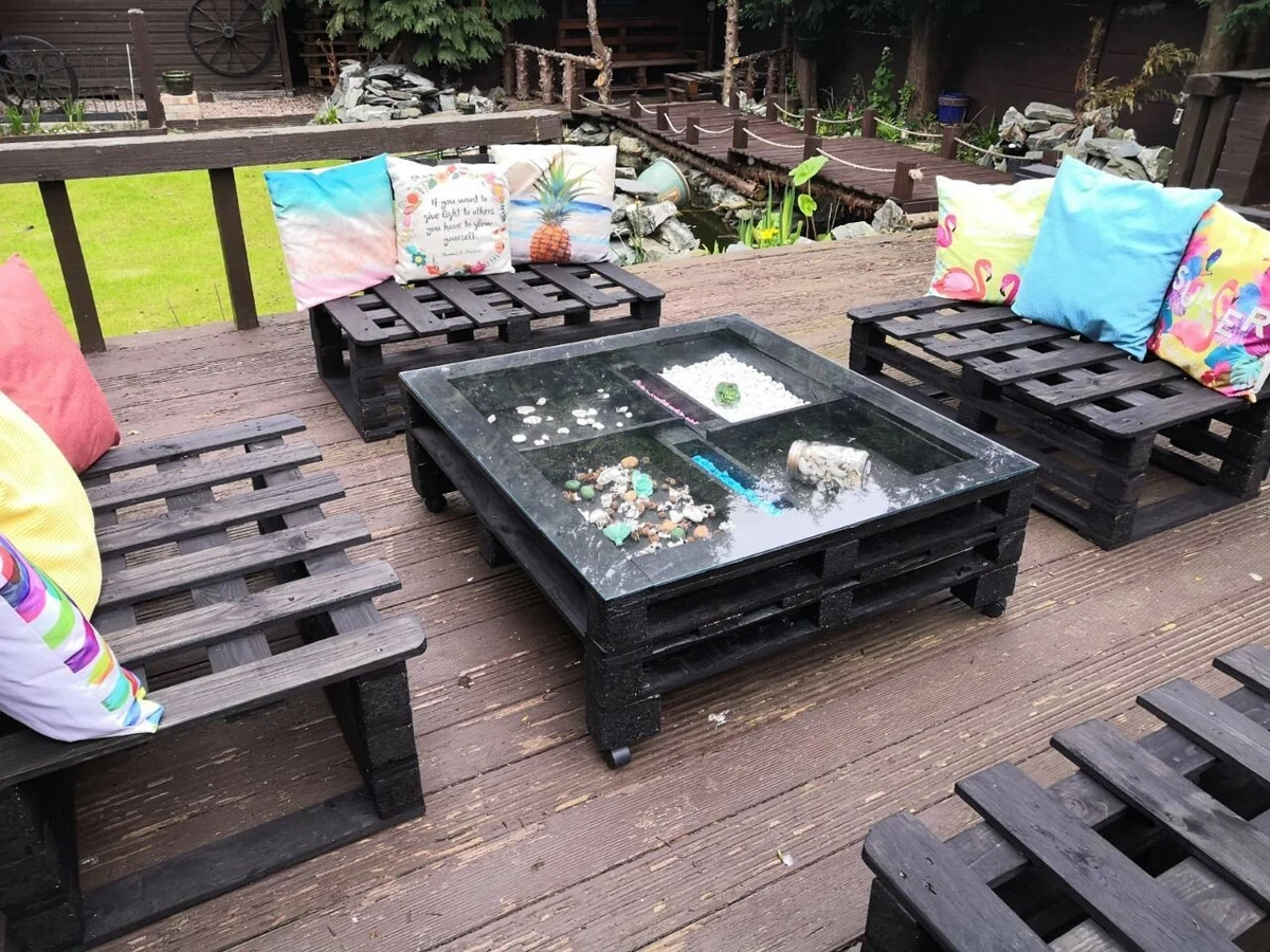 Rustic sale patio set