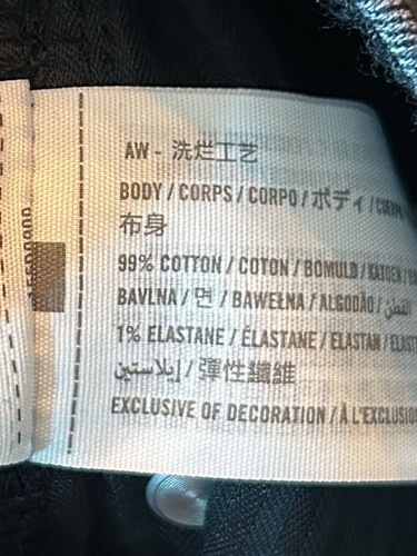 Jean de tiro ultra alto recto al tobillo Abercrombie & Fitch para mujer talla 16 largo - Imagen 5 de 6