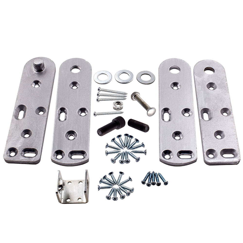 Heavy Duty Pivot Hinge Kit for Hidden Bookcase Door 500lbs Weight Capacity