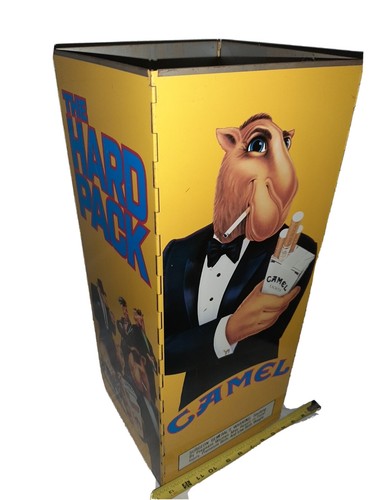Vintage Joe Camel The Hard Pack Metall Steh Aschenbecher Zigarre Billard - Bild 2 von 7