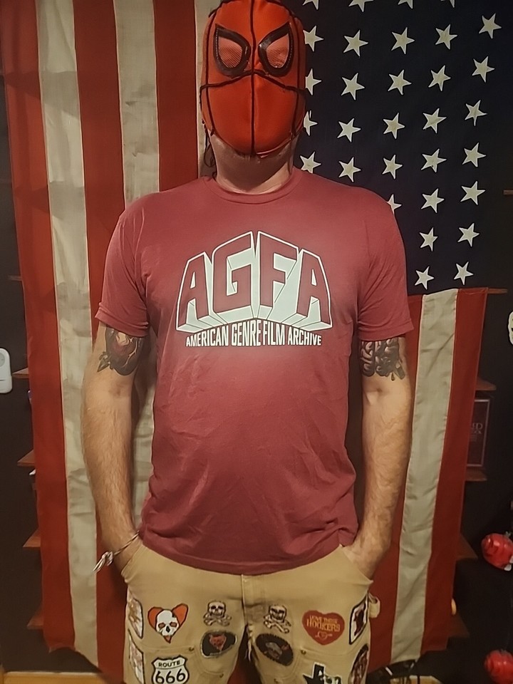 American Genre Film Archive AGFA Alamo Drafthouse Men's Size XL Shirt