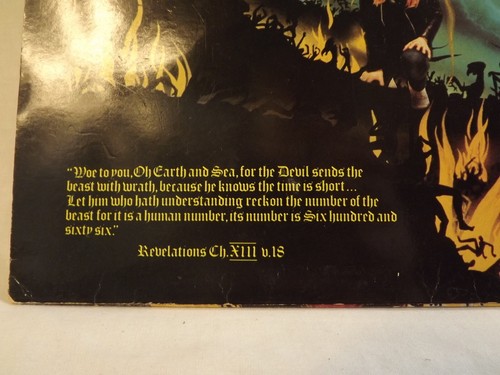 Iron Maiden – The Number Of The Beast. Vinyl LP 1982 - Picture 7 of 18