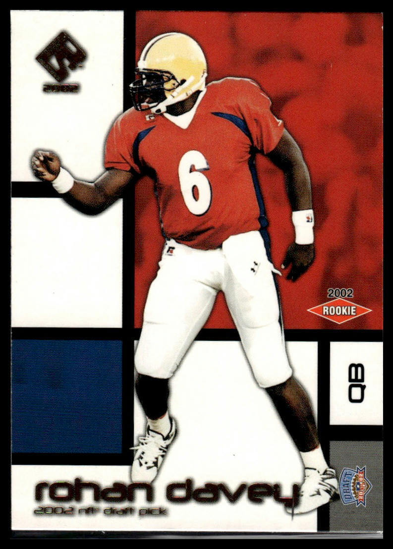 2002 Pacific Private Stock Reserve #110 Rohan Davey Retail Rookies