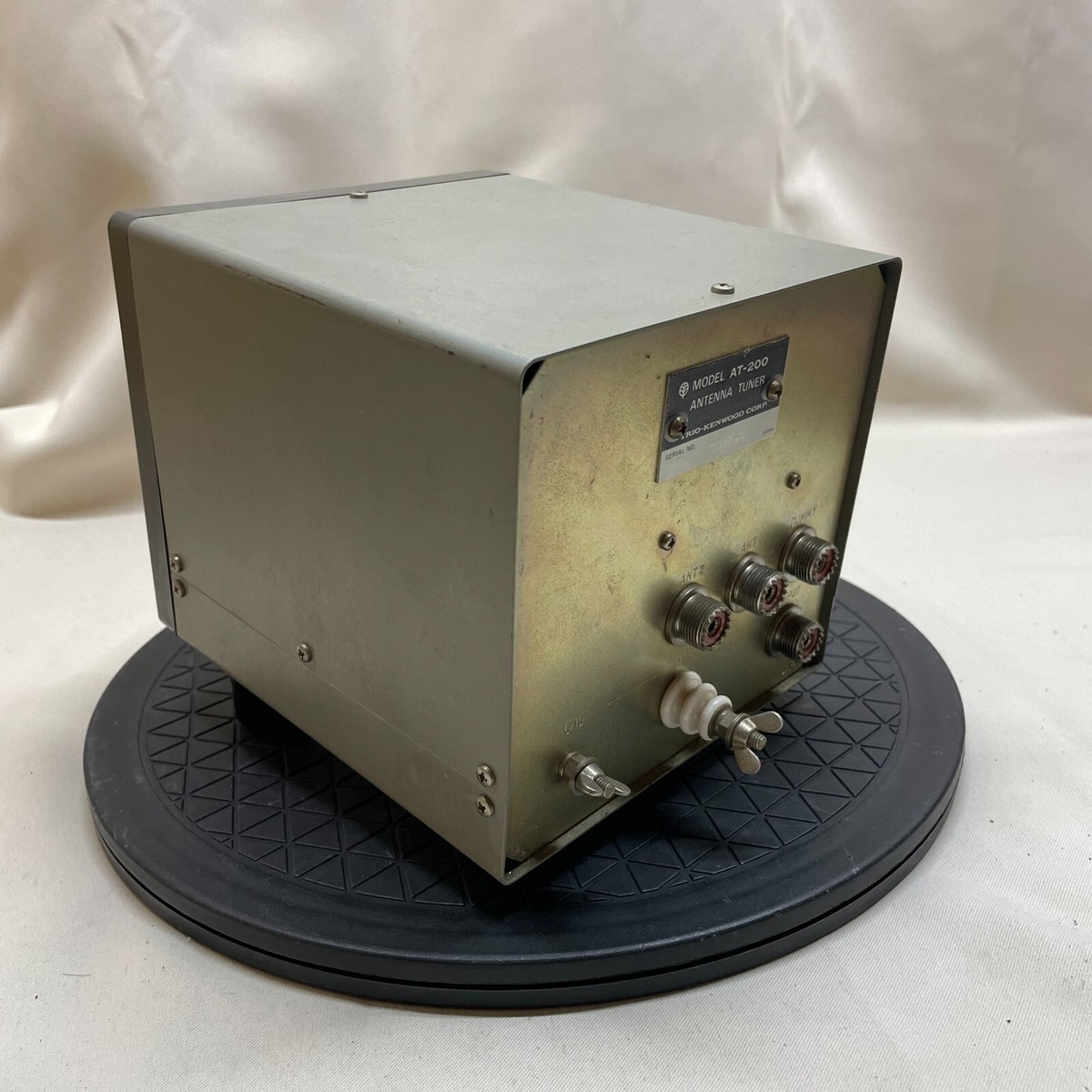 トリオ TRIO ANTENNA TUNER AT-200 SP-520 Kenwood TRIO AT-200 Ham Radio Antenna Tuner HF 1.8～28MHz 200W