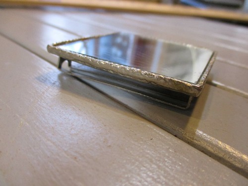 Vintage Kandell & Marcus Square Mirror Belt Buckle - Ca 1970, Classic Studio 54 - Picture 12 of 12