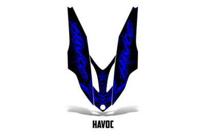 Sled HOOD ONLY Graphic Decals Stickers For Yamaha Apex 2006-2010 HAVOC U