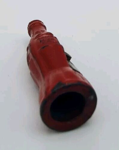 Vintage 1930's Cast Iron Coca Cola Advertising Miniature Bottle Pencil Sharpener - Picture 3 of 4