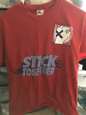 Stick Together Medium Shirt Title Fight Hardcore Ned Russin Straight Edge