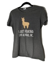 Womens Graphic Grey T Shirt