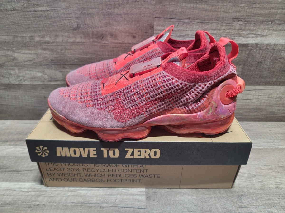 Nike Air Vapormax FK Flyknit Team Red Lock Release Men's Sz 10