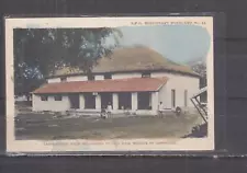 INDIA, CAWNPORE, S.P.G. MISSION, CARPENTERS SHOP, c1910 ppc., unused.