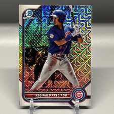 Reginald Preciado 2022 Bowman Chrome Ascensions #BA-10 Mojo Refractor