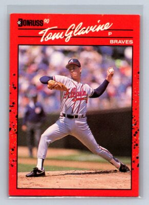 1990 Donruss #145a Tom Glavine Atlanta Braves