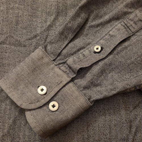 UNTUCKit Men's 2XL Black & Gray Relaxed Fit Long Sleeve Button Up Shirt - Picture 7 of 17