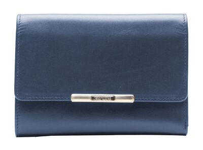 Esquire Helena RFID Lady Wallet Geldbörse Blue dunkelblau Neu