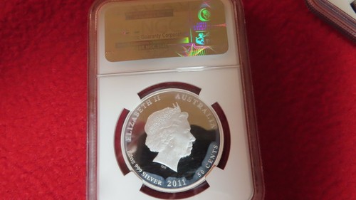 .999 Silver Australia Bush Babies Baby Koala 50 cents 2011 1/2 oz NGC PR69 - Picture 6 of 10