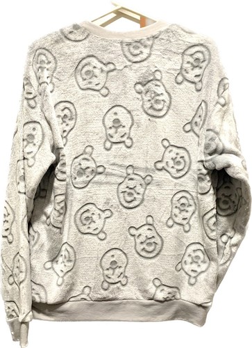 Disney Winnie The Pooh Women’s Sweatshirt, Medium, Kawaii Grey Soft Sweater Cute - Picture 2 of 2
