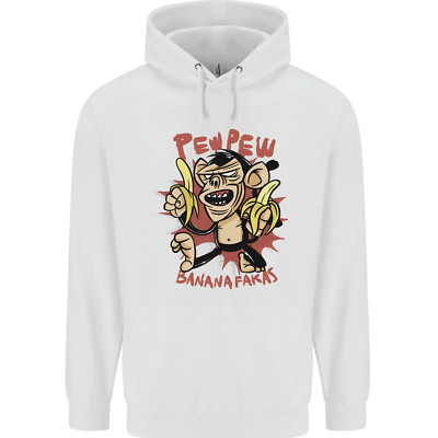 Pew Pew Bananafakas Bananen Affe Kinder Kinder Hoodie