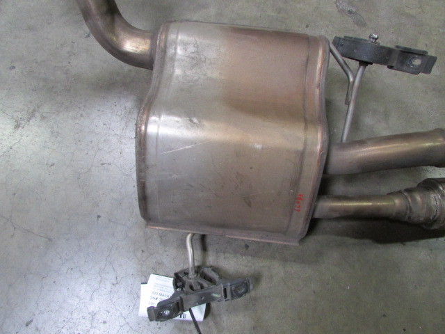 Maserati Quattroporte, LH, Left Side Muffler, Used, Scratched Tips, P/N 255122