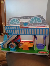 Go Tots Schoolyard Tumble Playset - Melissa  Doug Wooden Playground