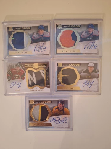 The Cup Limited Logos 2013/14 & 2014/15 - Upper Deck UD  Game-Used Hockey Cards