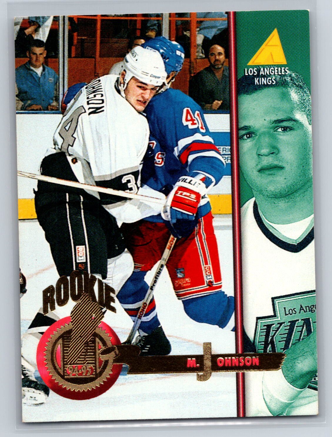 1994 Pinnacle #496 Matt Johnson Excellent
