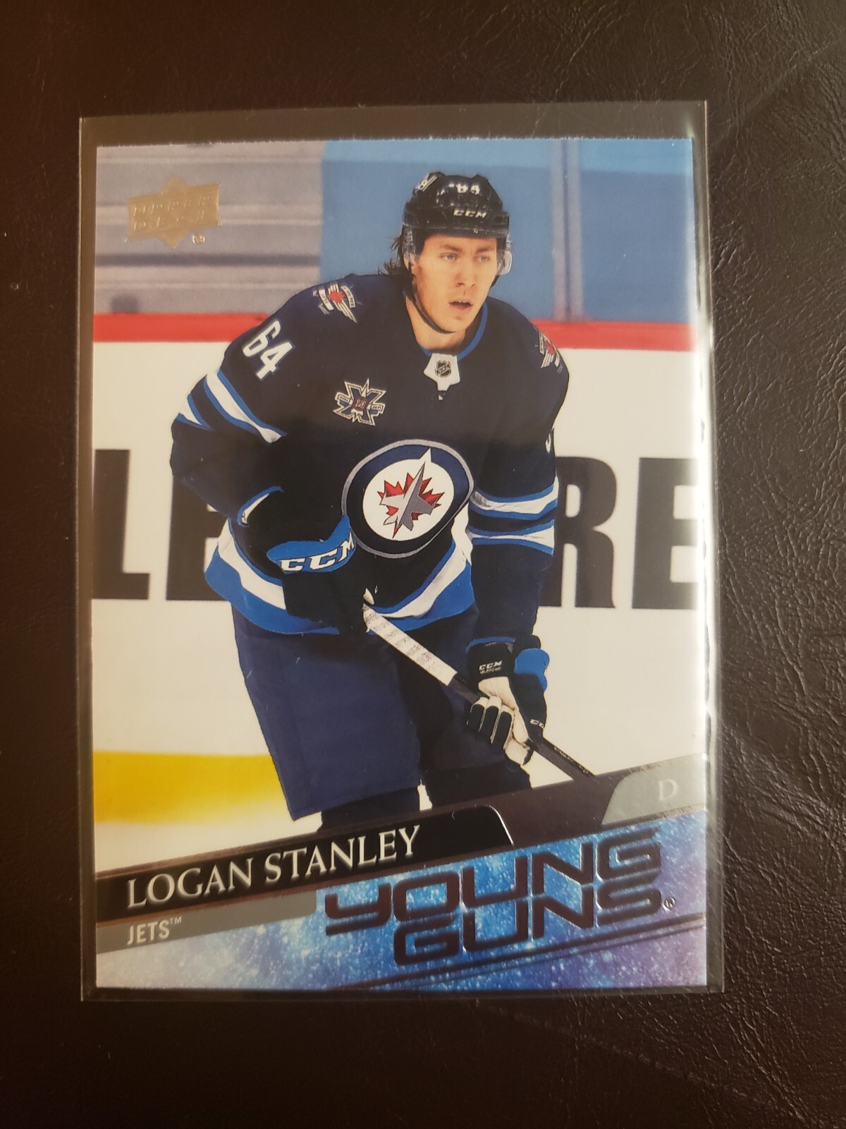 2020-21 Logan Stanley Young Guns Rookie Upper Deck Extended Series Hockey...