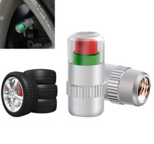 4 PCS SET 36PSI CAR TIRE TYRE PRESSURE MONITOR Valve Alert Cap Sensor Indicator