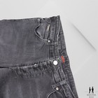 Zadig & Voltaire Jeans Mens 32 Gray Slim Straight Mid Rise Button Up Denim — photo 8