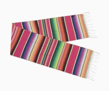  Mexican Serape Table Runner 14 x 1'15 Inch for Mexican Party