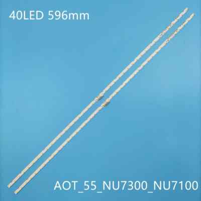 LED strips(2) Für AOT_55_NU7300_NU7100 UE55NU7105 BN96-45913A 15485A UN55NU7300