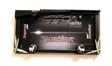 Hunting License Plate Frame Rifle Shotgun Scope Ammo . Cruiser Accessories New