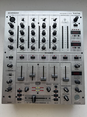 Behringer DJX700 Professional DJ Mixer 5-Channel - Works 