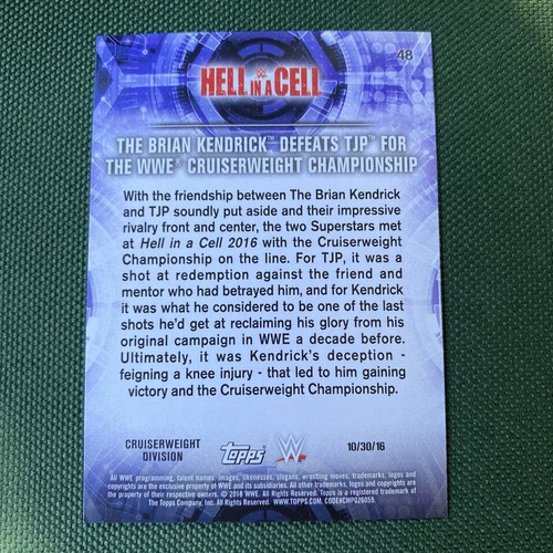 2018 WWE Road to Wrestlemania #48 Brian Kendrick - Picture 2 of 2